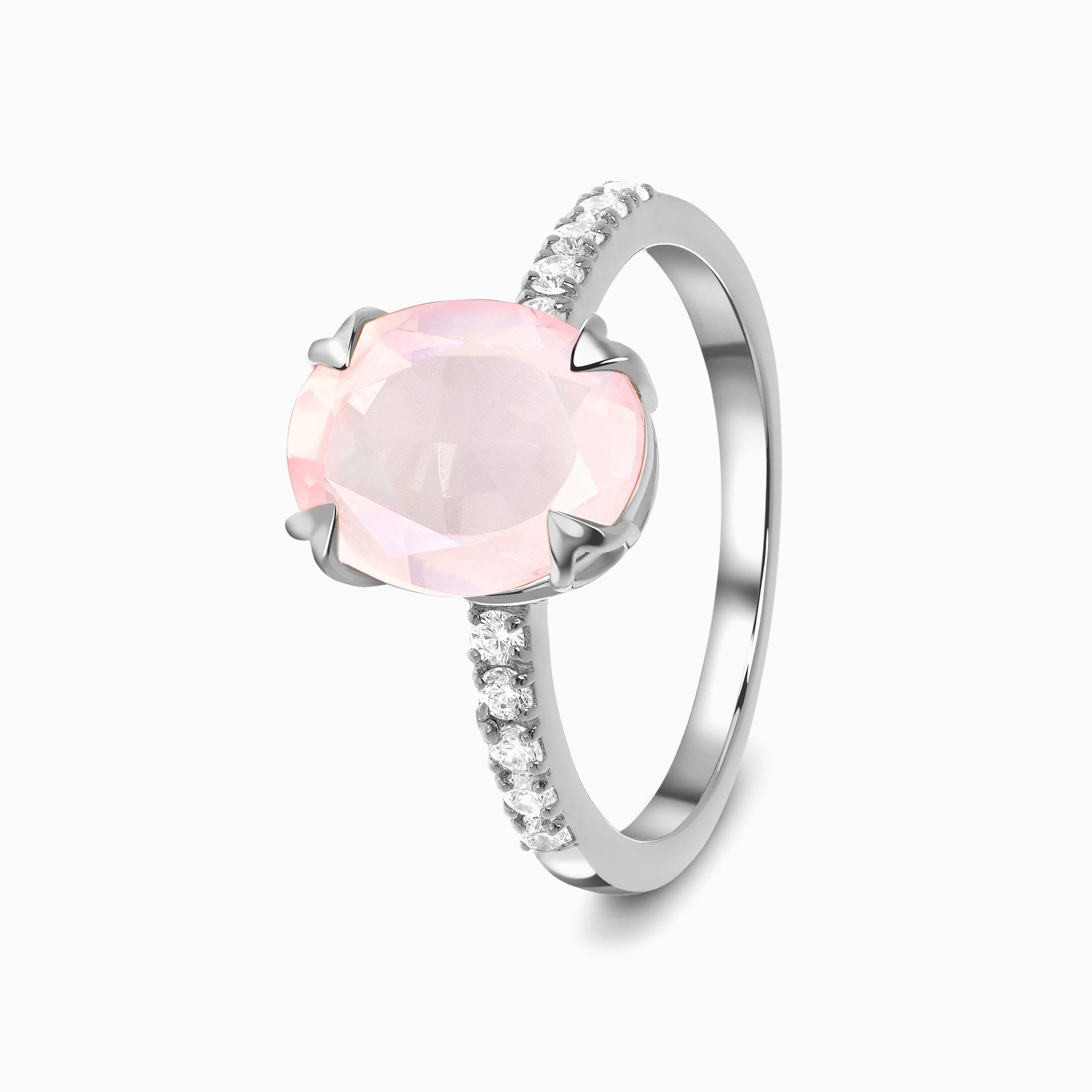 ROSE QUARTZ RING - Grace