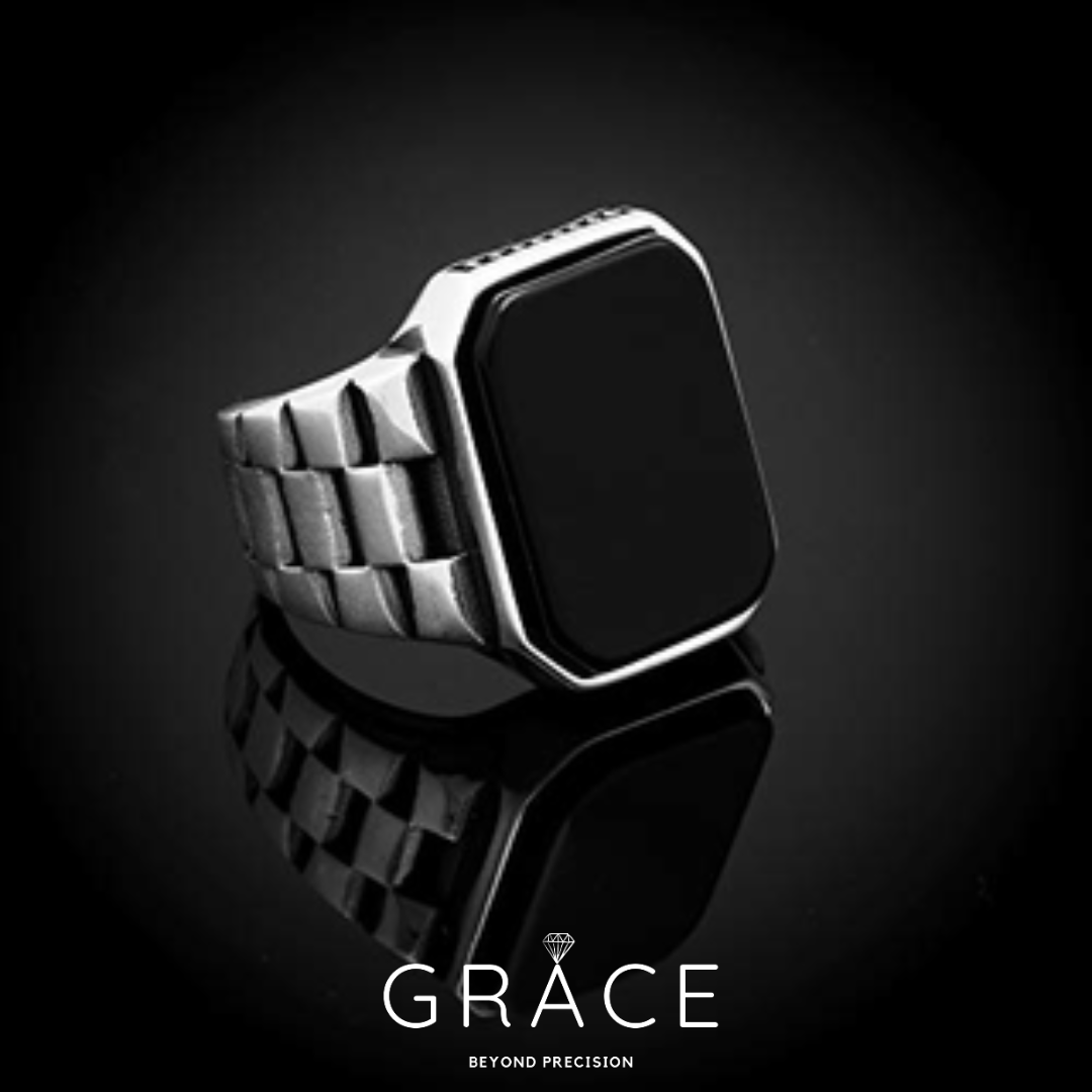 Onyx Oyster Strap-925 SILVER - Grace