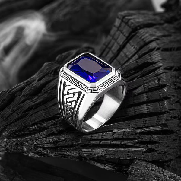 Ancient Greek Mythology - Blue Turkish Ring - Grace