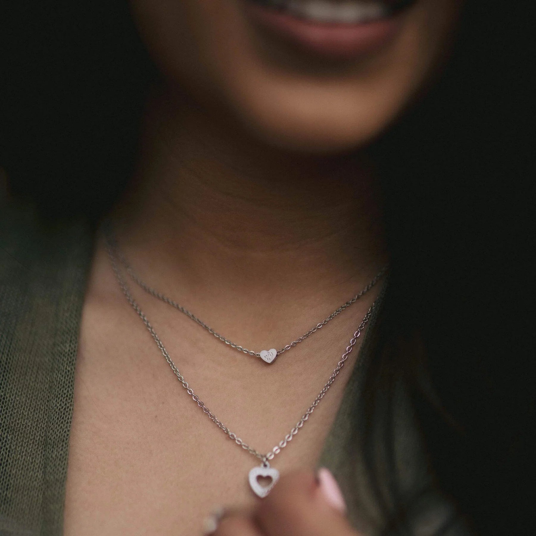 ALLAH الله - HEART NECKLACE‎ - Grace