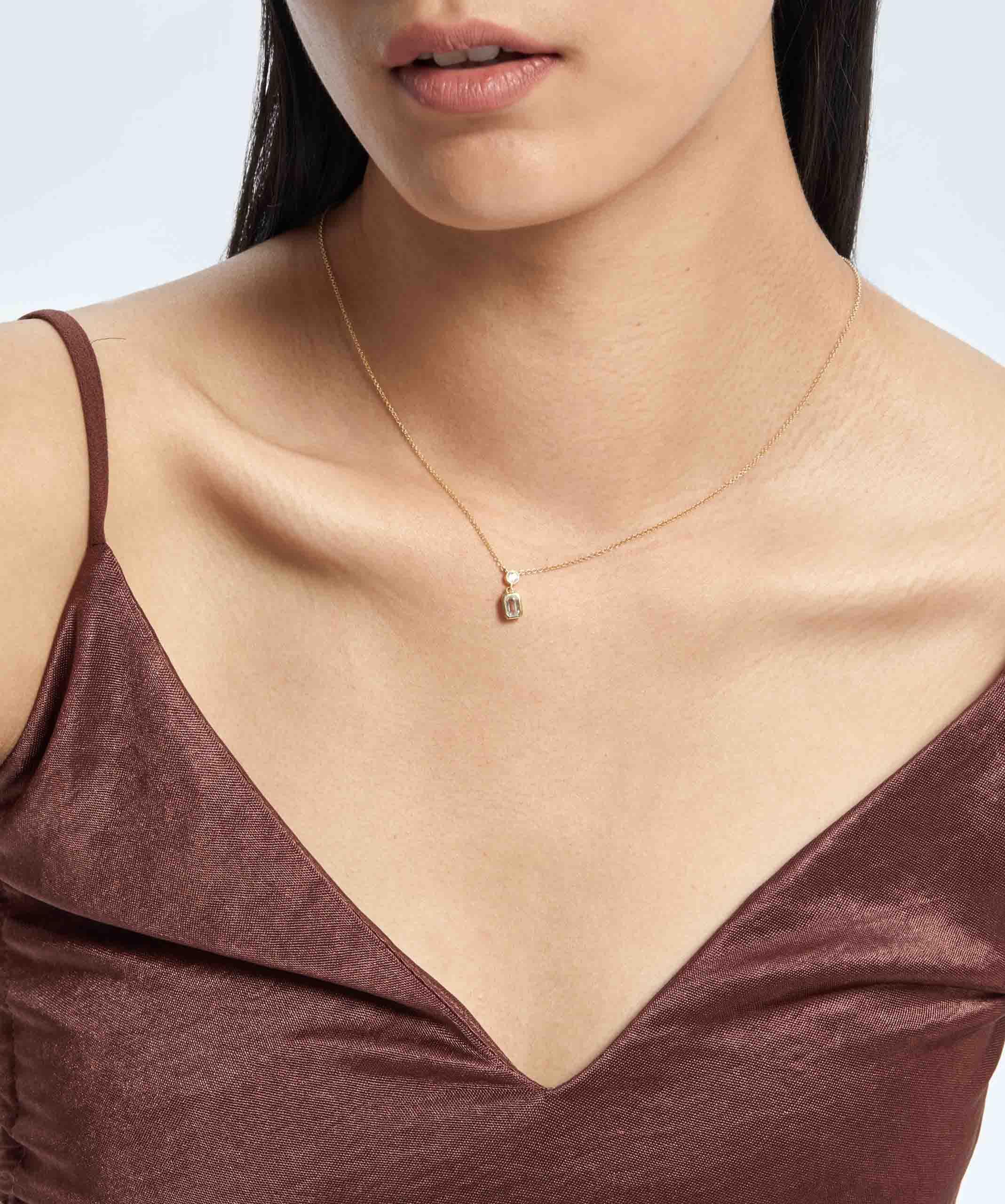 GRACE ZIRCON CUT NECKLACE - Grace