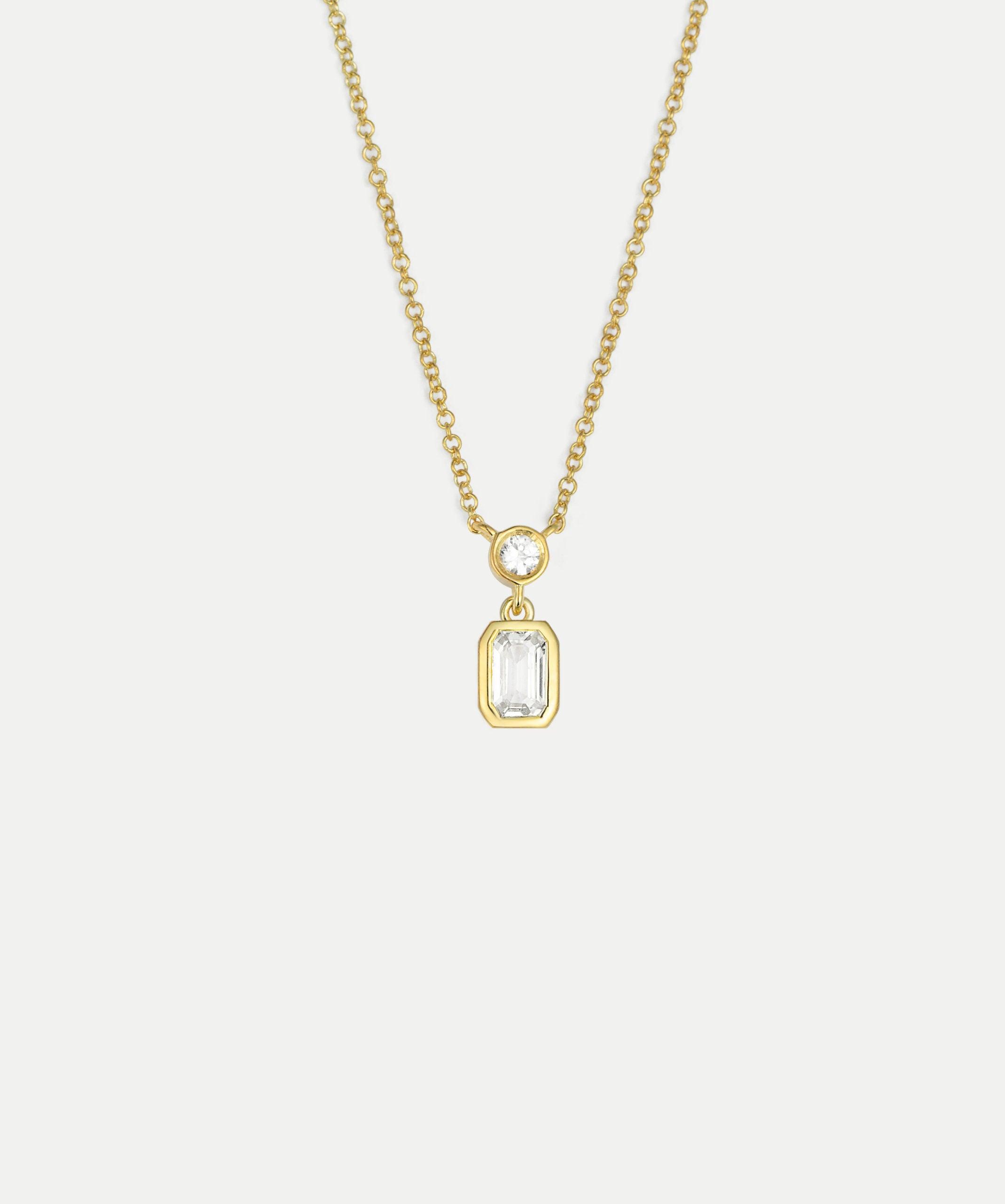 GRACE ZIRCON CUT NECKLACE - Grace