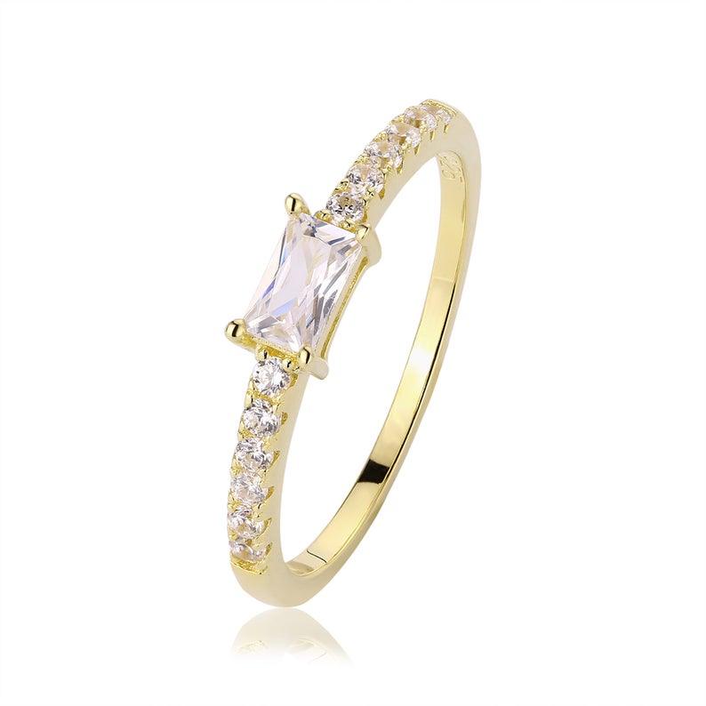 GRACE ZIRCON CUT RING - Grace