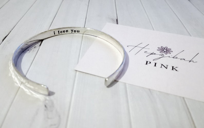 Personalized Cuff 925 Silver - Grace