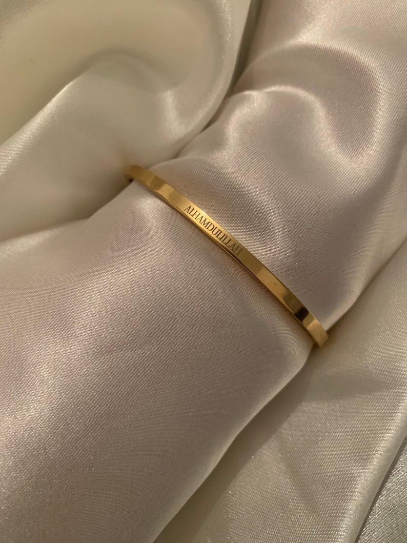 ALHAMDULILLAH CUFF BRACELET - Grace