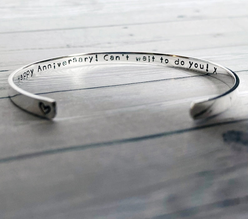 Personalized Cuff 925 Silver - Grace