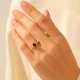 Exclusive Garnet Ring | 925 SILVER - Grace