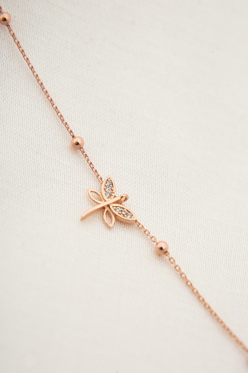 Dragonfly Anklet - Grace