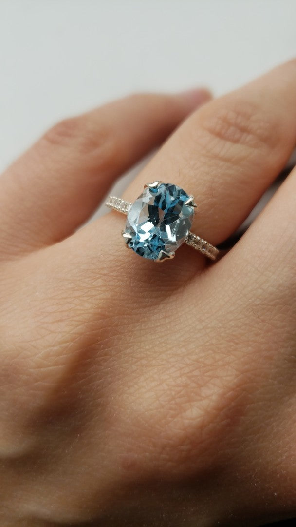 MAGIC BLUE TOPAZ RING - Grace