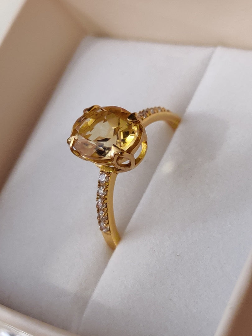 MAGIC CITRINE RING - Grace